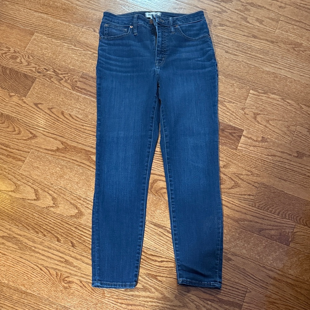 Madewell Indigo High-Rise Skinny Jeans